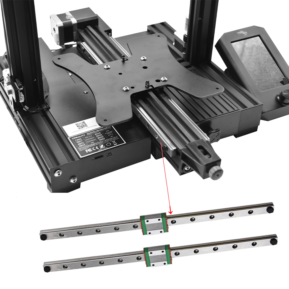 Ender3/V2PRO Dual Y Axis Linea - đánh giá và giá Linear Rail Mgn12H Set