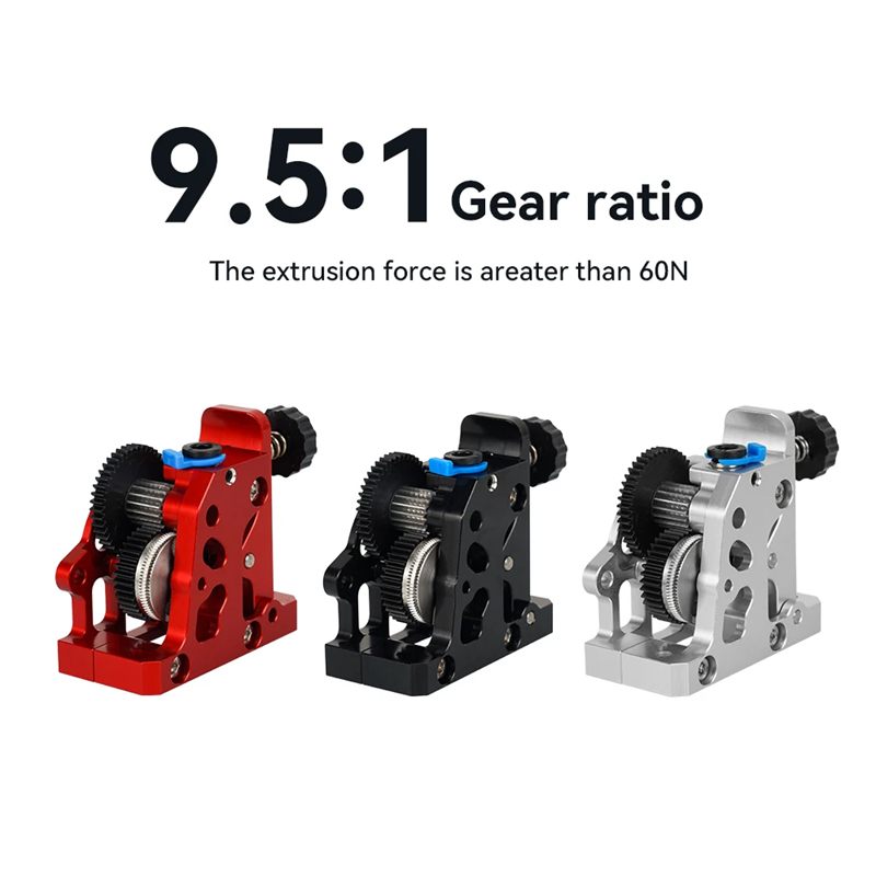 HGX LITE Dual Gear Hard Steel  - đánh giá và giá Direct Drive Dual Gear Extruder High Speed