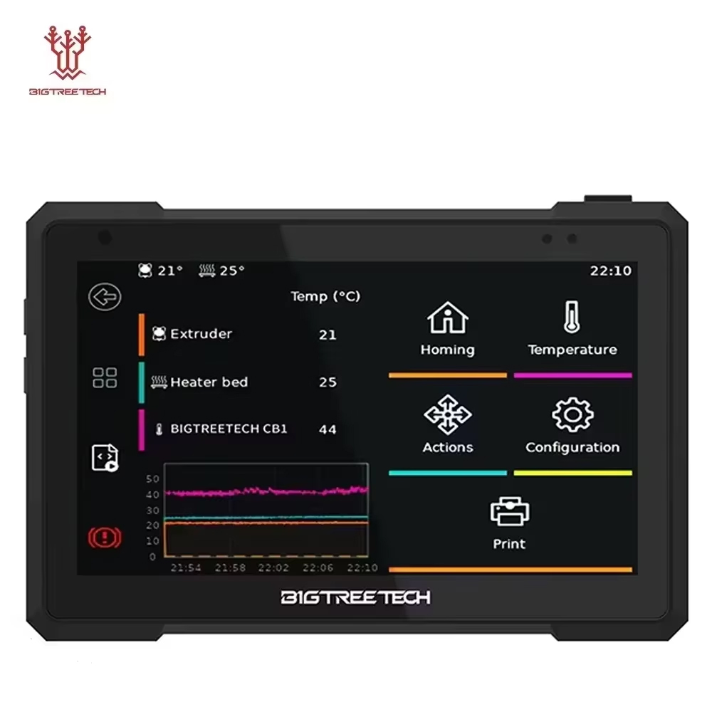 BIGTREETECH Pad 7 IPS Touch Sc - đánh giá và giá Klipper Pad 7 Inch