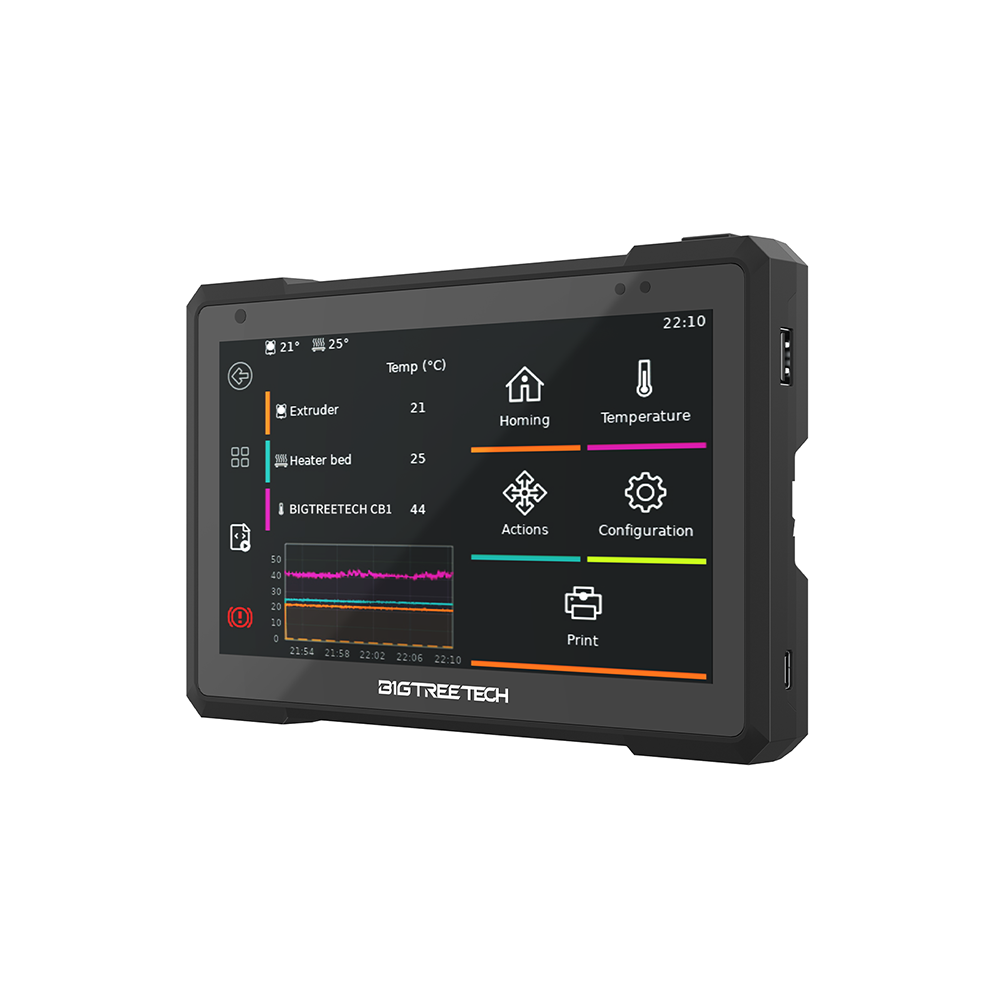 BIGTREETECH Pad 7 IPS Touch Sc - đánh giá và giá Klipper Pad 7 Inch