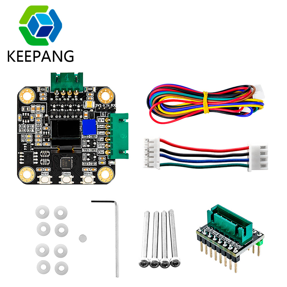 Ban Đầu MKS SERVO42C PCBA 32bi - đánh giá và giá Closed Loop Stepper Motor Nema 17