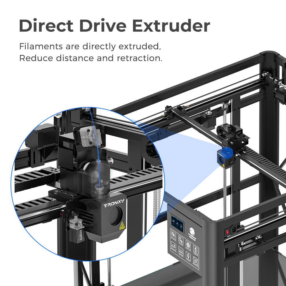 NEWEST Tronxy VEHO Series 600  - đánh giá và giá Corexy 3D Printer Kit