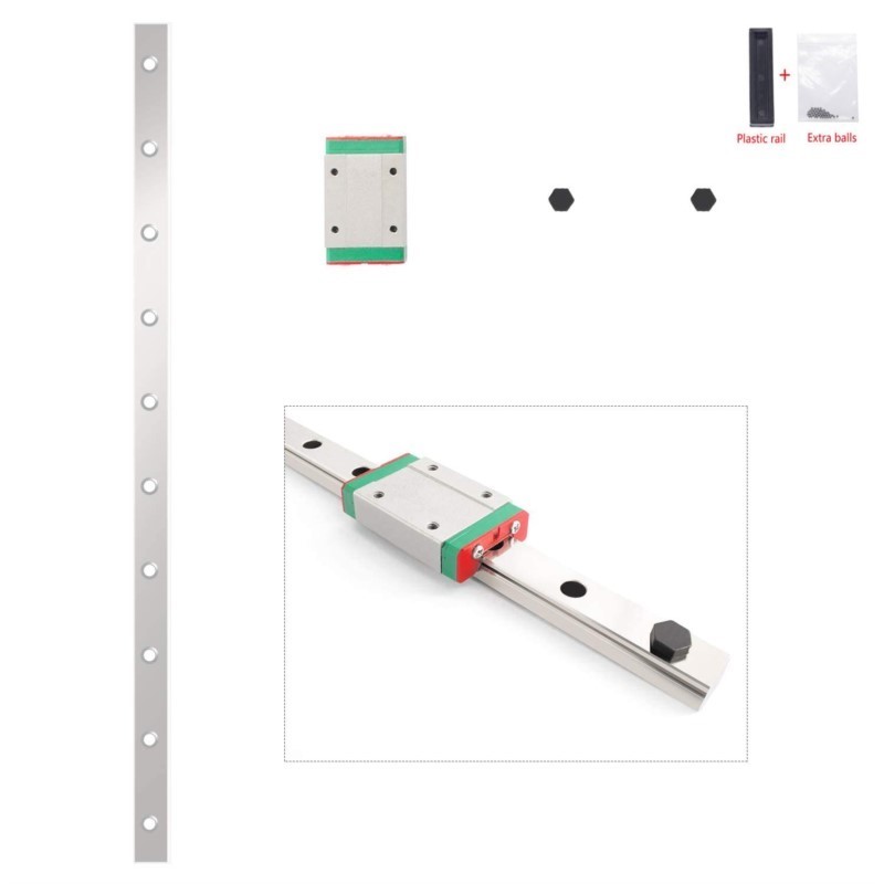 12mm Linear Guide MGN12 Rail 1 - đánh giá và giá Linear Rail Mgn12H Set