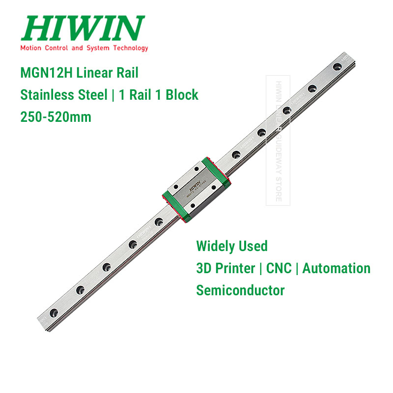 HIWIN MGN12H Z1 HIWIN MGN12 Li - đánh giá và giá Linear Rail Mgn12H Set