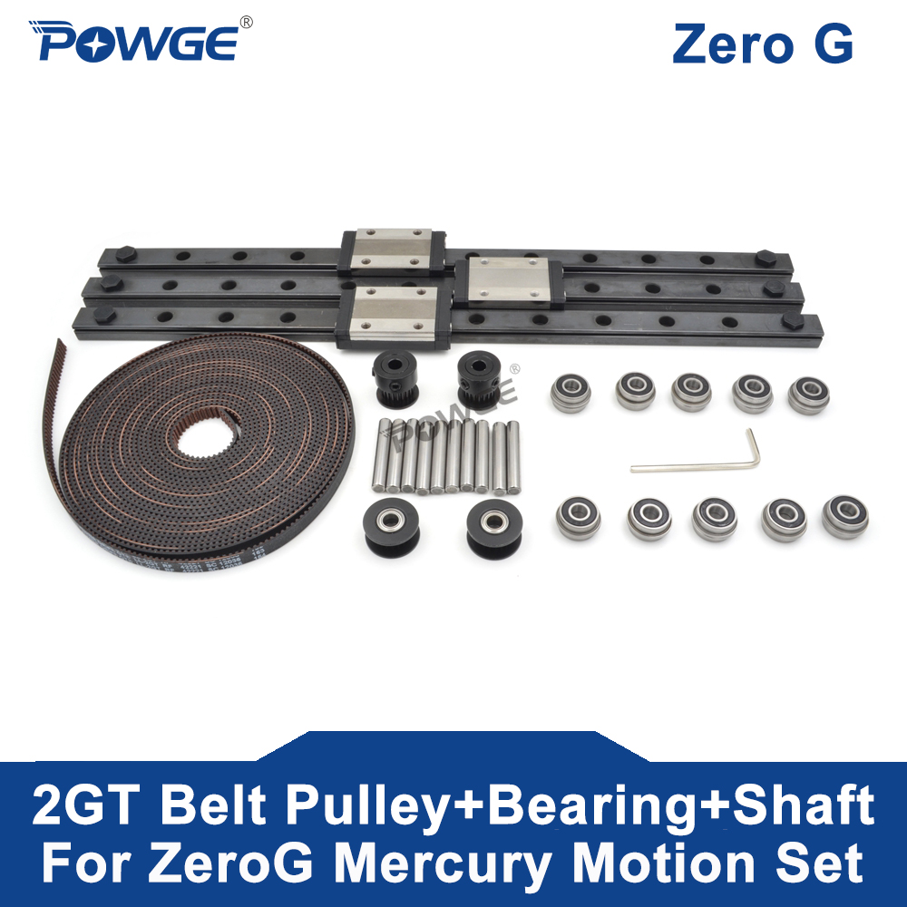 POWGE ZeroG Thủy Ngân Một Tron - đánh giá và giá Linear Rail Mgn12H Set