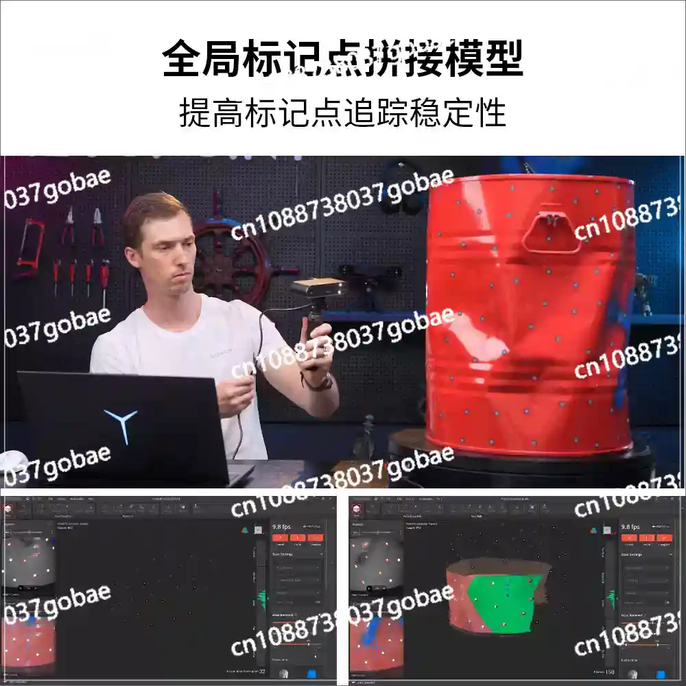 High-precision handheld full-c - đánh giá và giá Handheld 3D Scanner High Precision