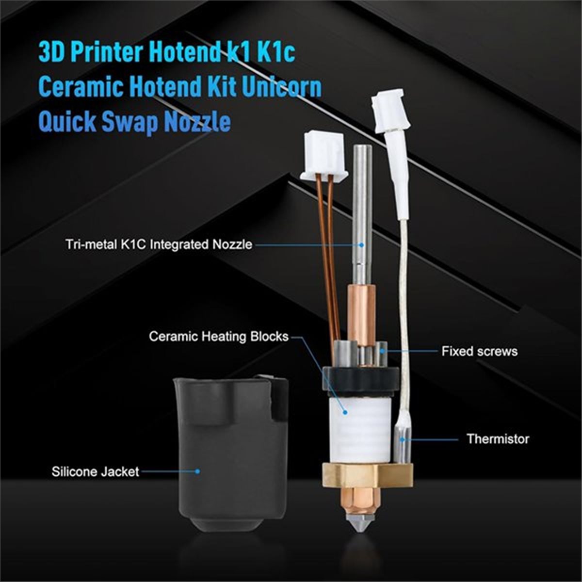 L70A For Creality K1C/K1MAX Ho - đánh giá và giá High Flow Ceramic Hotend