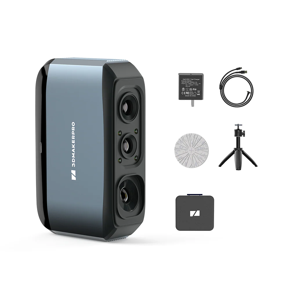 3DMakerpro Moose 3D Scanner Ha - đánh giá và giá Handheld 3D Scanner High Precision
