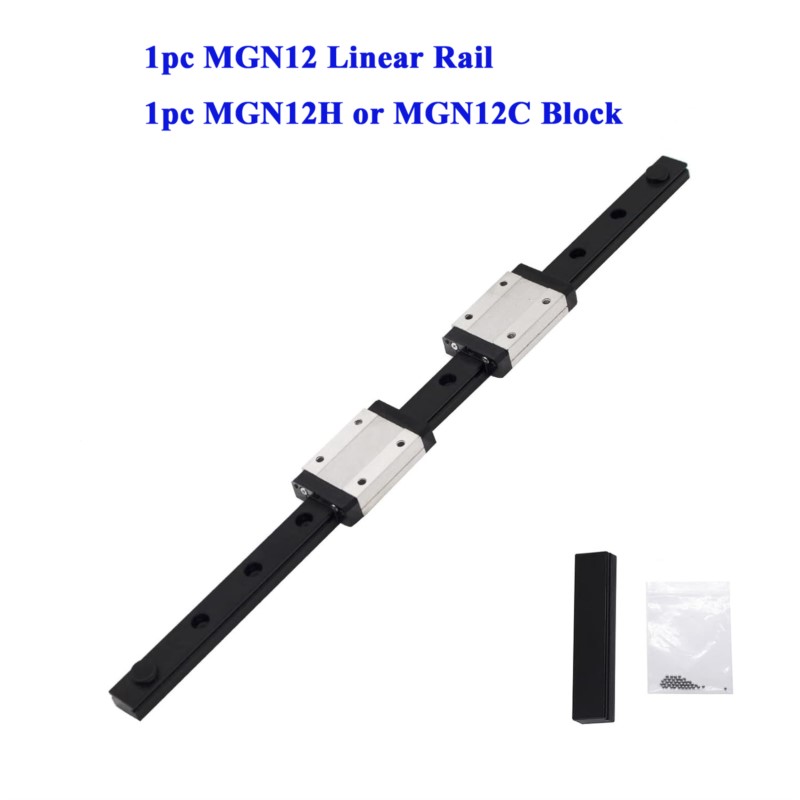 12mm MGN12 Linear Sliding Guid - đánh giá và giá Linear Rail Mgn12H Set