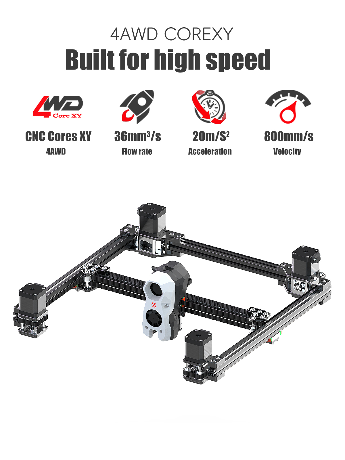 Voron Trident Full Kit CoreXY  - đánh giá và giá Voron Trident Full Kit