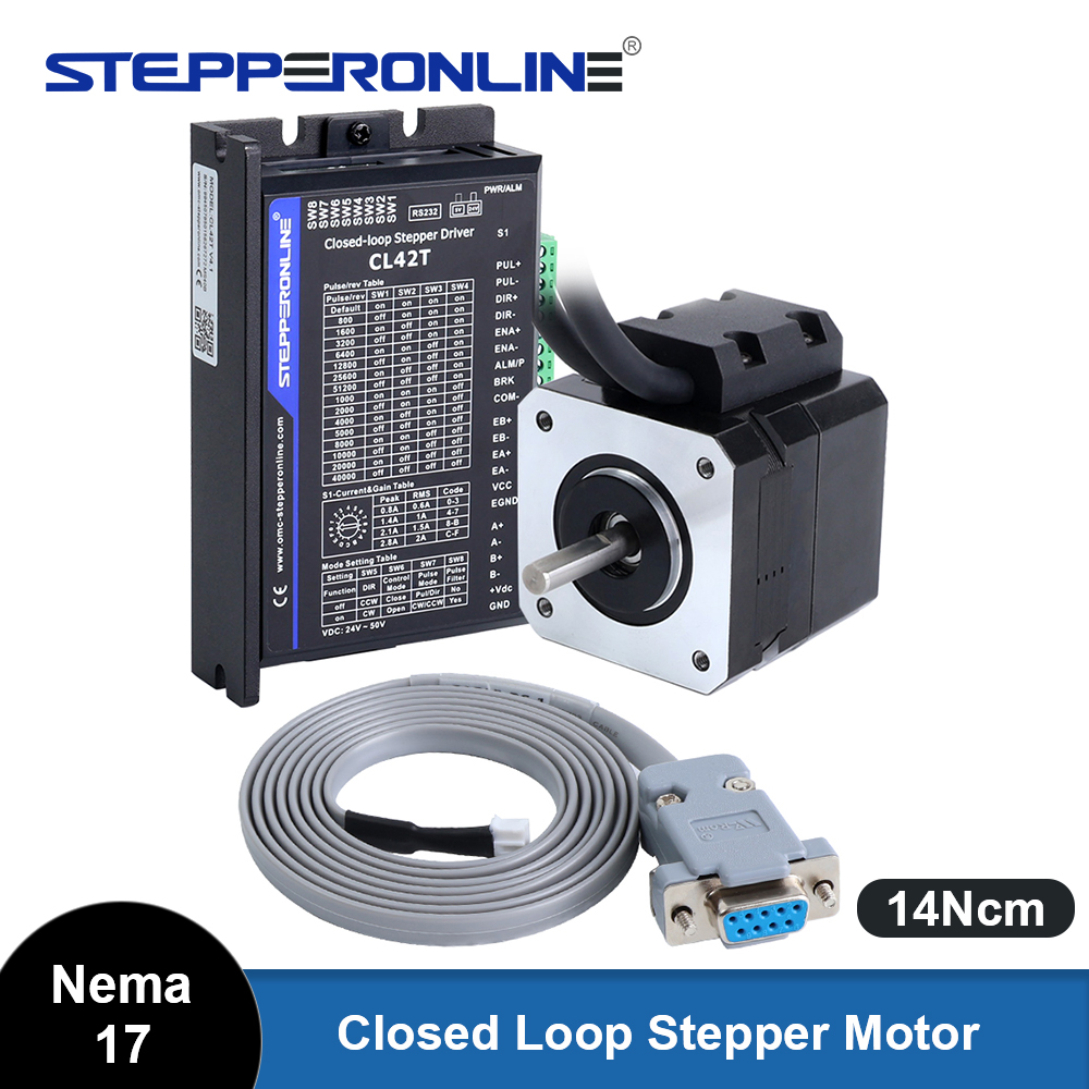 STEPPERONLINE Nema 17 Closed L - đánh giá và giá Closed Loop Stepper Motor Nema 17