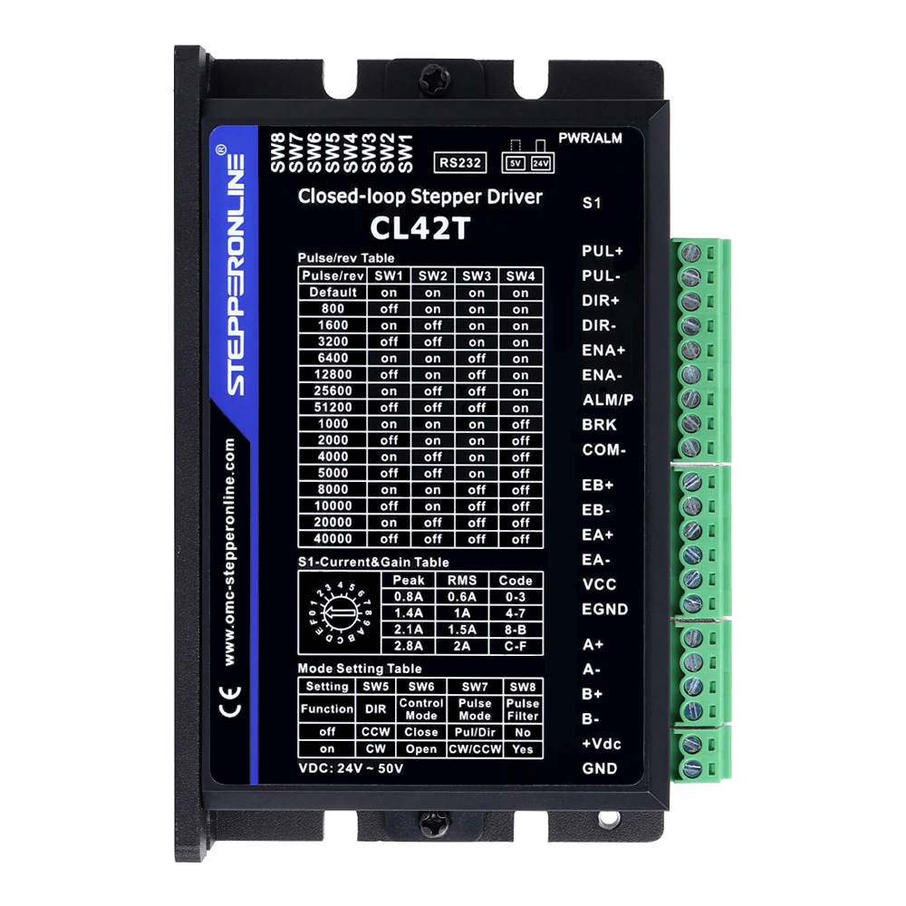 STEPPERONLINE Nema 17 Closed L - đánh giá và giá Closed Loop Stepper Motor Nema 17